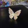 Wholesale Ring Zircon Butterfly Adjustable OLY-RS-MOXI001