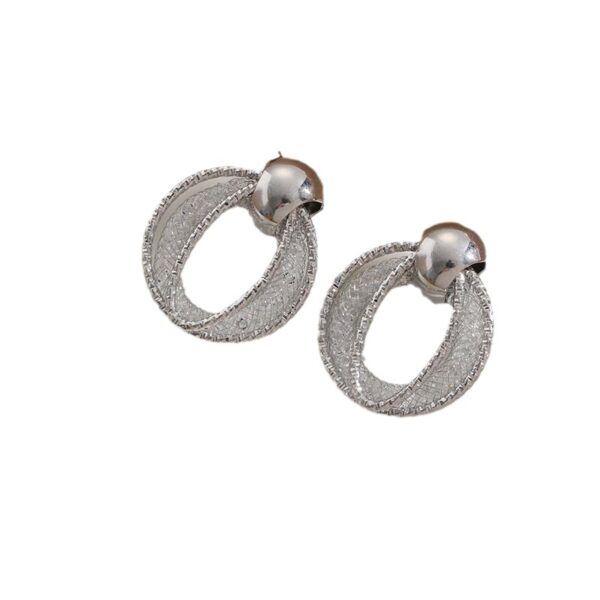 Wholesale Gold Exaggerated Creative Copper Stud Earrings