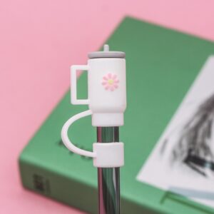 Large white cup -10mm / Bag without straw