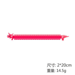 Red dinosaur bracelet about 14.3 grams