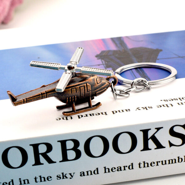 Wholesale of Zinc Alloy Keychains for Vertical Helicopters