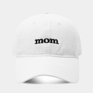 Soft top lowercase mom white / Adjustable