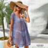 Wholesale Open Knit Cover Up Nylon Swimwear