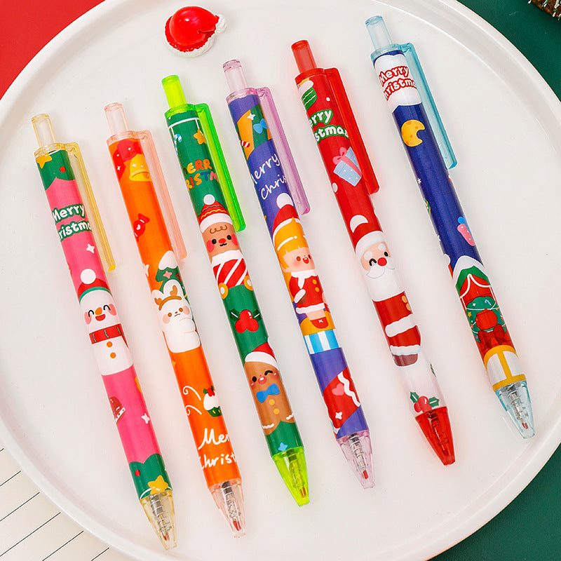 Wholesale Christmas Plastic Ballint Pens