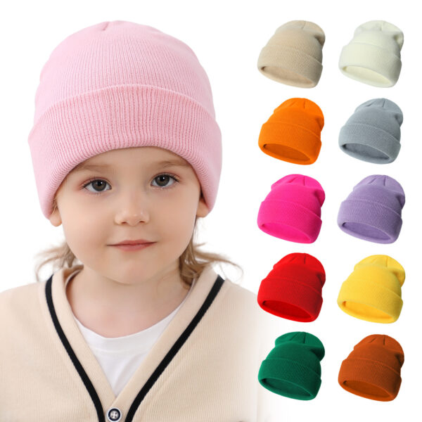 Wholesale Autumn and Winter Children's Wool Knitted Hats