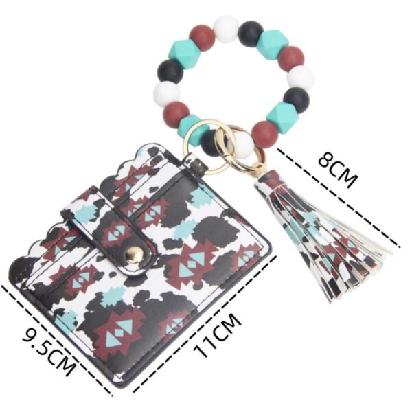 O1CN01kdOxkN1eDqyenKgem_2216524353838-0-cib Wholesale Western Style Silicone Bead Bracelet Card Holder Keychain