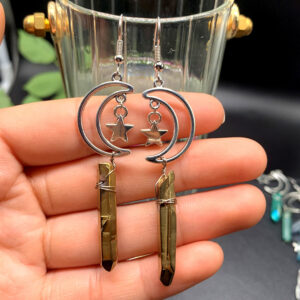 Golden Moon Earrings