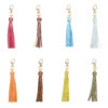 Wholesale Tassel PU Keychain