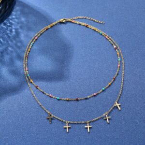 Wholesale Cross Stainless Steel Necklaces