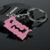 Wholesale Kill Bill Keychain Pussy Wagon Alloy Oil Dripping Keychain