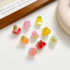 Wholesale Resin Baby Fruit Hair Clips