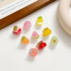 Wholesale Resin Baby Fruit Hair Clips