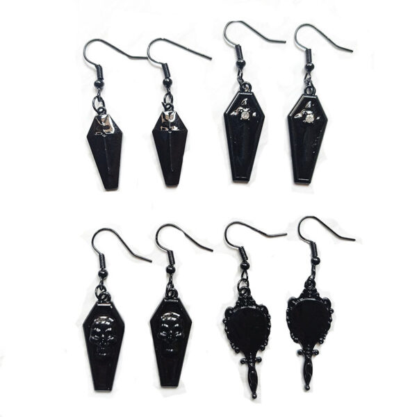 Wholesale Vintage Gothic Cross Alloy Ear Studs