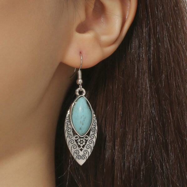 Wholesale Bohemian Turquoise Vintage Earrings