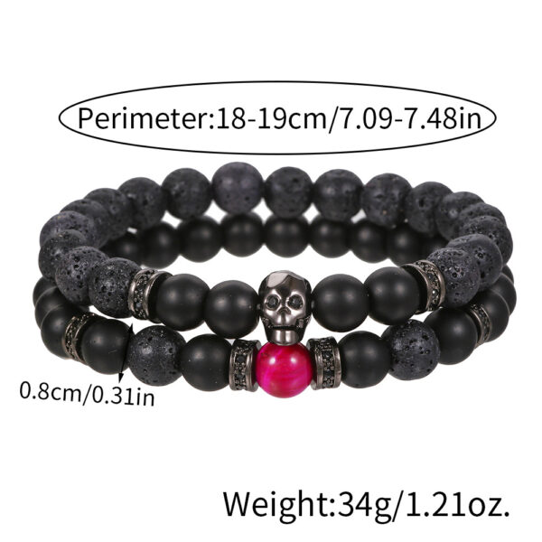 O1CN01kkfImc1IWhh227tqt_3494910901-0-cib Wholesale Zircon Skull Volcanic Stone Beads Men's Bracelet