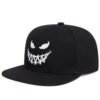 Wholesale Wide Brimmed Personalized Grinning Expression Cotton Baseball Caps