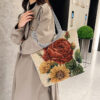 Wholesale Sunflower Print Canvas Bags