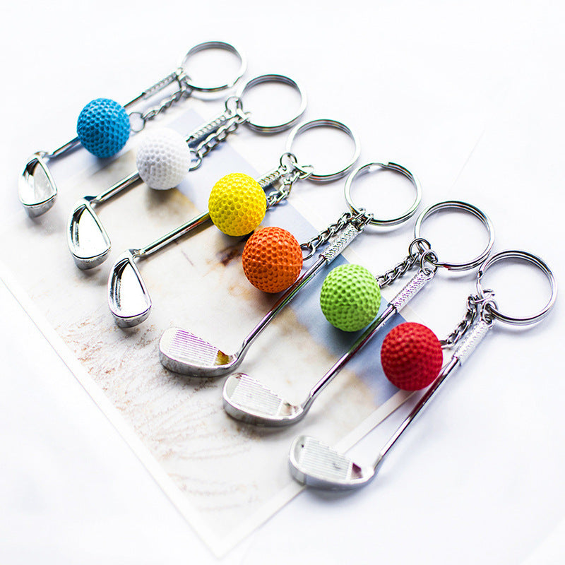 Wholesale Golf Alloy Keychain