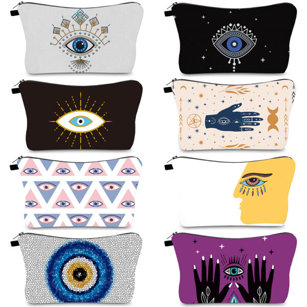 O1CN01kvgbJs1Dna3pPkhno_2690870261-0-cib-1 Wholesale Polyester Evil Eye Printed Storage Bag