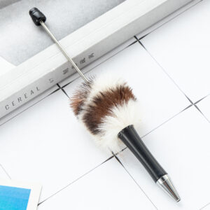 bullet 1.0 / Black leopard print (fur ball)