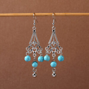 27-antique turquoise earrings