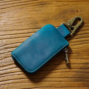 Crazy Horse leather Blue
