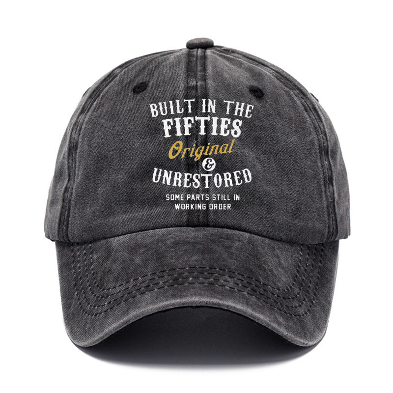 Wholesale Washed Denim Vintage Soft Top Distressed Baseball Cap