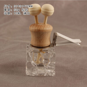 High waist air outlet-double hole; Water Cube 8ML; Glass wood