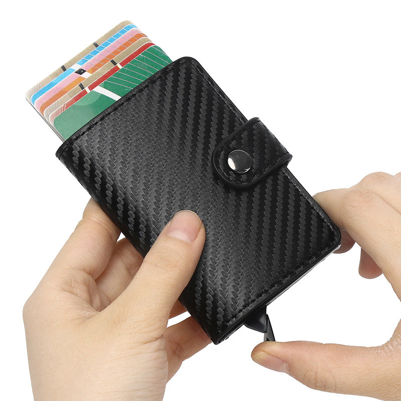 Wholesale PU Automatic p Card Holder