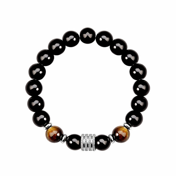 Wholesale New Chinese Style Tiger Eye Stone Men's Bracelet