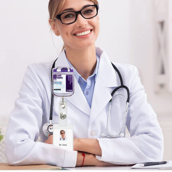 O1CN01kzsNZV2EP90OEHg7E_2214963228736-0-cib Wholesale Acrylic Skull Alligator Clip Retractable Badge Reel Easy Pull Buckle