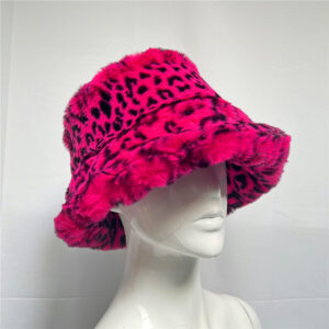 Rose red leopard print / L（58-60cm）