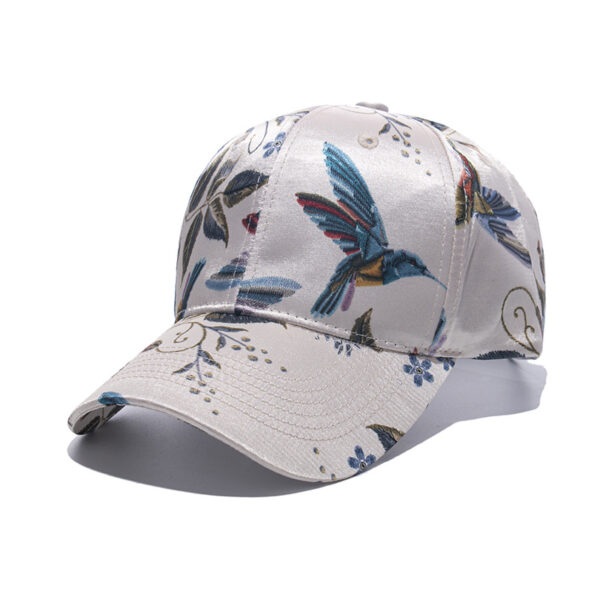 Wholesale Polyester Flower Print Baseball Cap