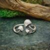Wholesale Alloy Open Mushroom Rings