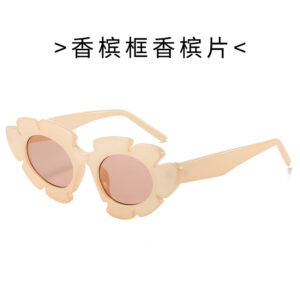 Champagne Framed Champagne Slice