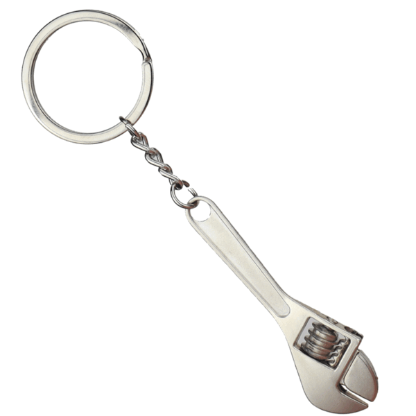 Wholesale Zinc Alloy Mini Wrench Keychain