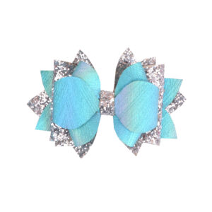 Silver white + blue gradient