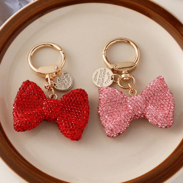O1CN01lCvGMJ2A5DDsyqtbC_1874418151-0-cib Wholesale Diamond Bow Keychain