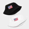 Wholesale Polyester American Flag Embroidered Bucket Hat