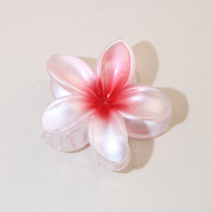 8cm white pearlescent-red heart / Packaging method [bulk]
