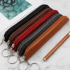 Wholesale Simple Zipper Pu Pen Case