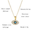 Wholesale Stainless Steel Devil Eye Necklace
