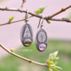 Wholesale Bohemian Moonstone Ethnic Alloy Earrings