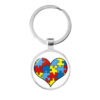 O1CN01lMwsEa1tijokN3LHN_2212752275936-0-cib Wholesale Alloy Autism Ribbon Love Keychain