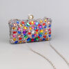 Wholesale Polyester Diamond Evening Bag