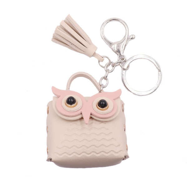 O1CN01lO7oL42KfWaUwBNwT_2816159584-0-cib Wholesale PU Owl Coin Purse Keychain