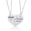Wholesale Mom's Baby Mother's Day Gift Lettering Titanium Steel Necklace