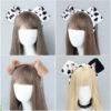 Wholesale Spotted Dog Ears Plush Headband
