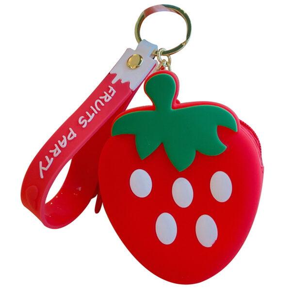 O1CN01lQ8ruM1IXcPE4TS7w_2211899240903-0-cib Wholesale Avocado Strawberry Cute Fruit Silicone Coin Purse Keychain