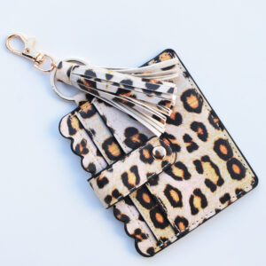 Yellow leopard print